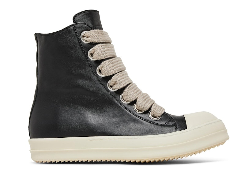 Rick Owens Fogachine High Black Milk - RU01B1890 LPOW1 9111