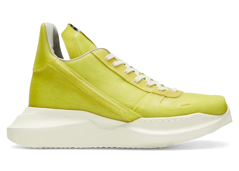 Rick Owens Geth Runner Lemon Men's - RU01C4814 LCT 12121 - US