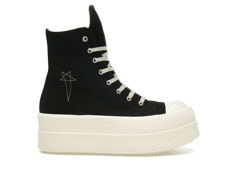 Rick Owens Hollywood DRKSHDW Double Bumper High Black Pearl Men's