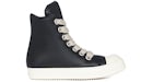 Rick Owens DRKSHDW Hollywood Jumbo Lace High Peached Lambskin Black Milk