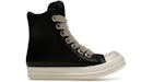 Rick Owens Jumbo Lace Padded Sneaks Black Milk