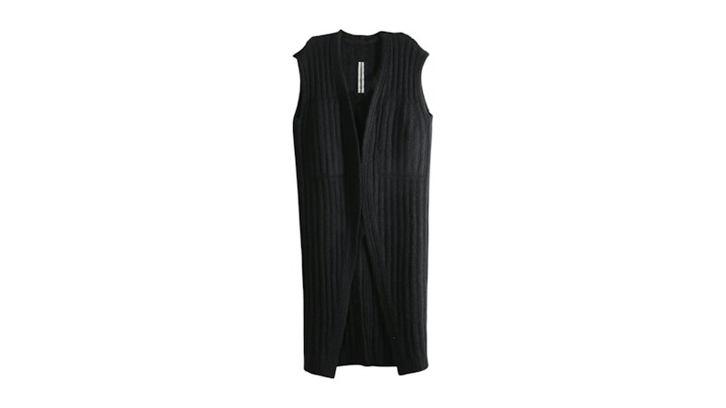 Rick Owens Lab Vest Black