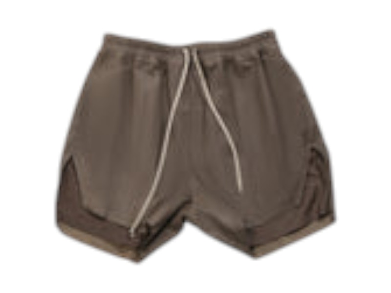 (正規店出品)RICK OWENS RP02D3316 LLP LEATHER BOXER SHORTS Rick Owens Men's Blistered Leather Boxer Shorts - Bergdorf