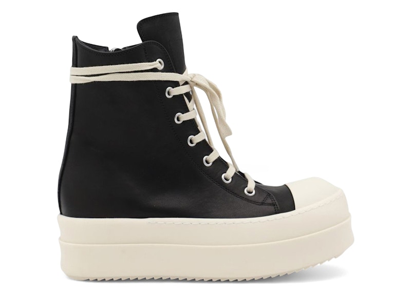 Pre-owned Rick Owens Mega Bumper High Sneaks (women's) Sneakers In Black/milk In Multi