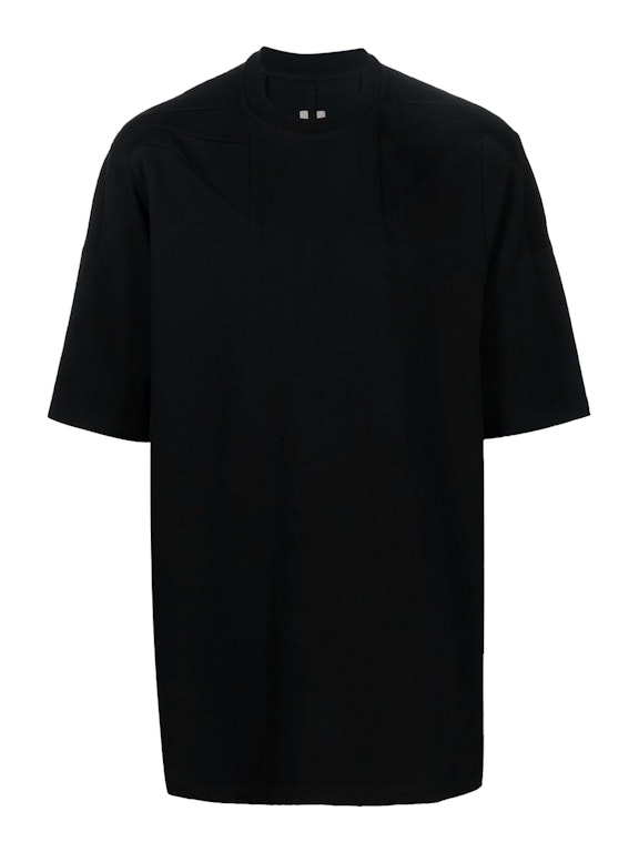 Pre-owned Rick Owens Oversized Cotton T-shirt Black