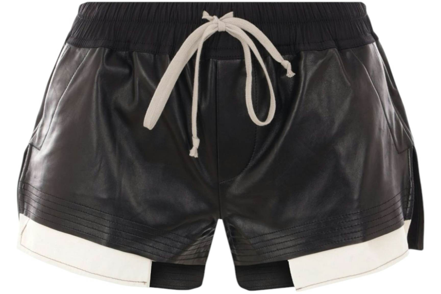 Bockle® Boxer Agnello Pelle Shorts Pantaloni Pelle Pelle Pants - Foto 11