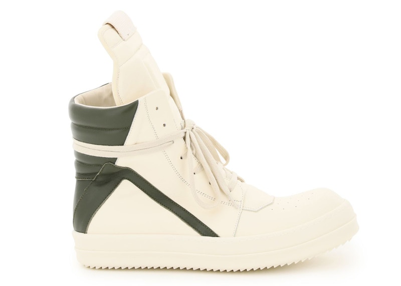 Rick Owens Phlegethon Geobasket Milk Green Men's - RU02A5894 LPO