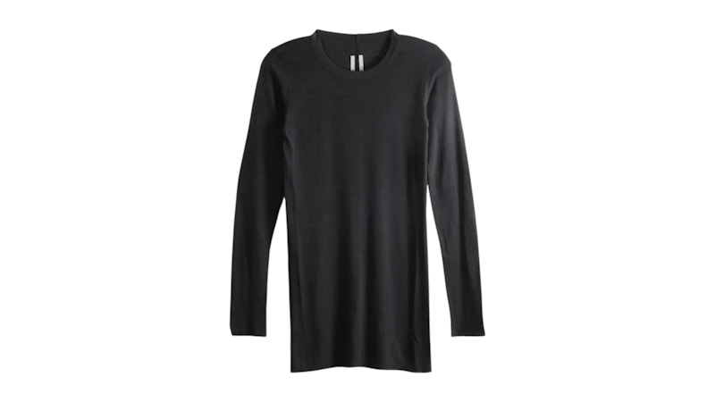 Rick Owens Rib LS Tee Black