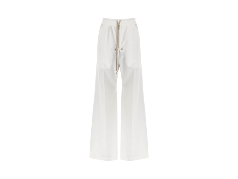 Pre-owned Rick Owens X Moncler Belas Pants In Milk In White