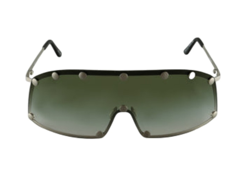 Rick Owens Shielding Sunglasses Silver Bosco Degrade (RG0000001