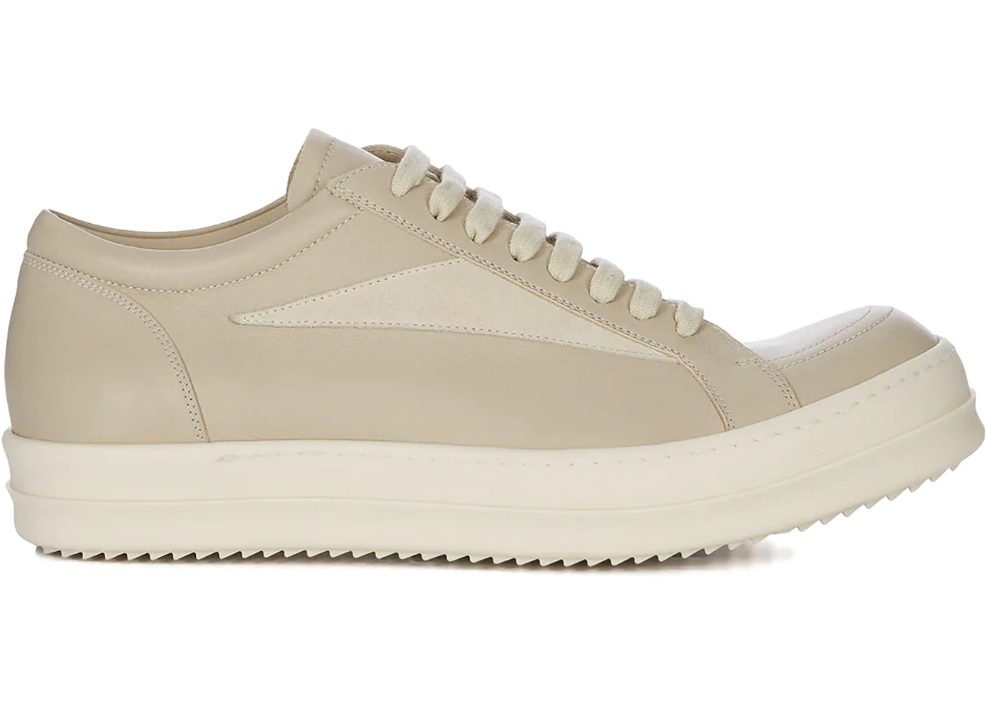 Rick Owens Temple Vintage Low Sneaker Sand Milk Men's - RU01F2897 ...