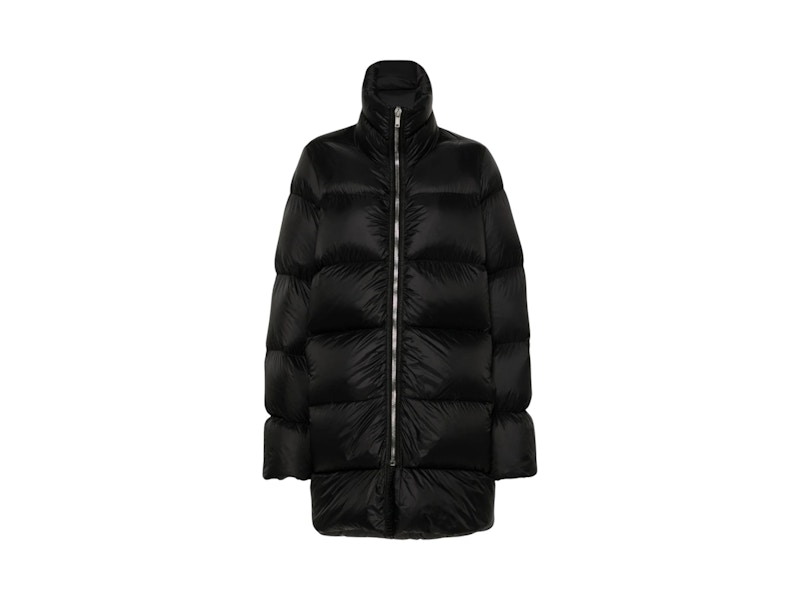 Rick Owens Turtle Coat Black - US