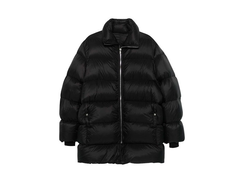 Pre-owned Rick Owens Men's Turtle Coat In Black
