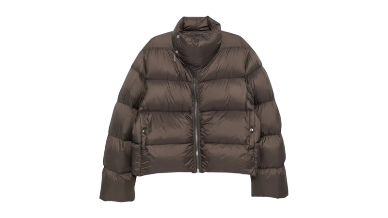 Rick Owens Turtle Jacket Dark Dust