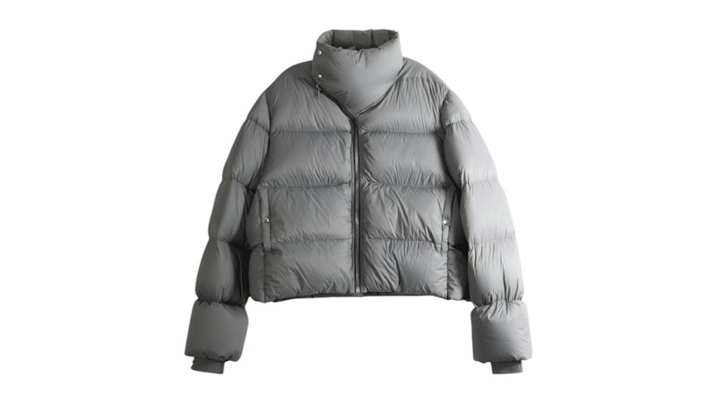 Rick Owens Turtle Jacket Steel