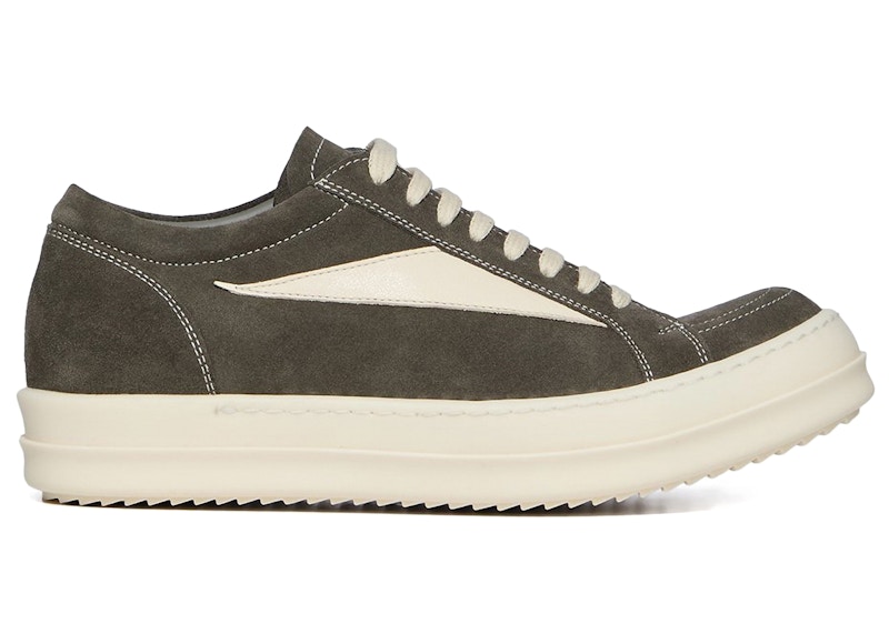 Rick Owens Vintage Low Sneaker Euca Milk Men's - RU01F2897-LVSLCO