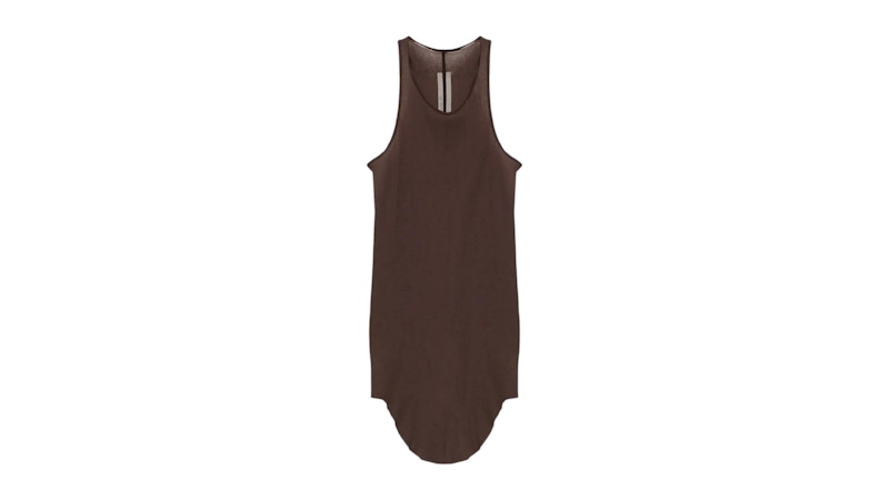 Rick Owens Women's Basic Rib Tank Brown