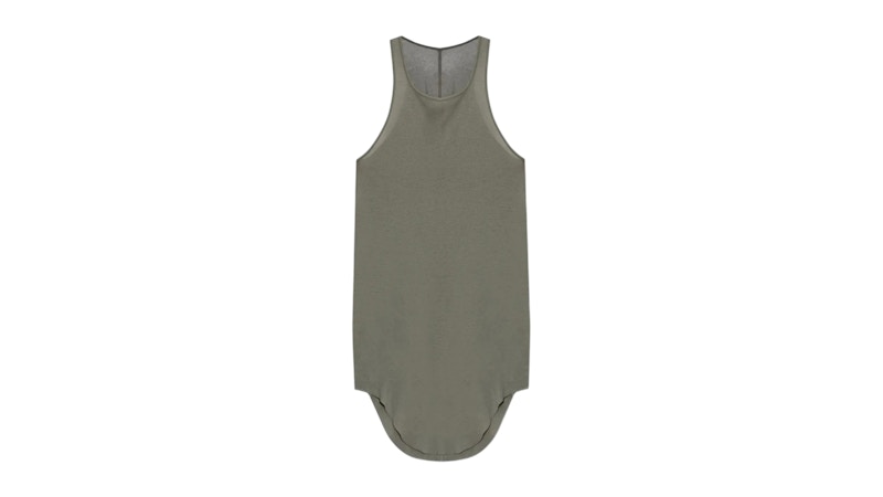 Rick Owens Women's Basic Rib Tank Green