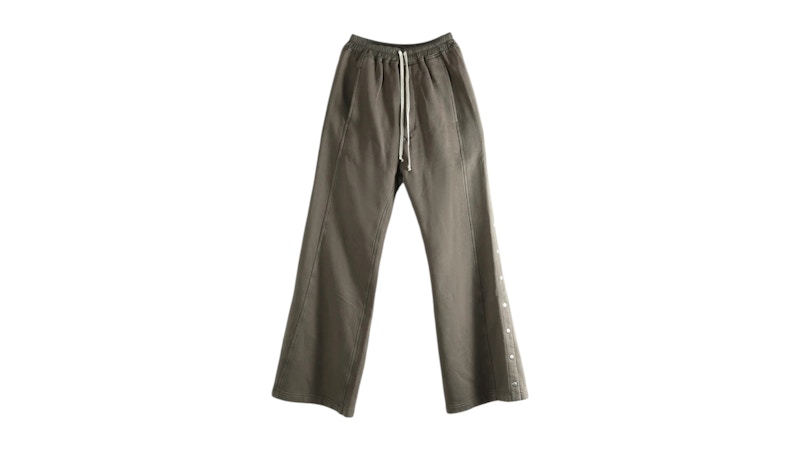 Rick Owens Women's Drkshdw Pantaloni In Felpa Wide Pusher Pants