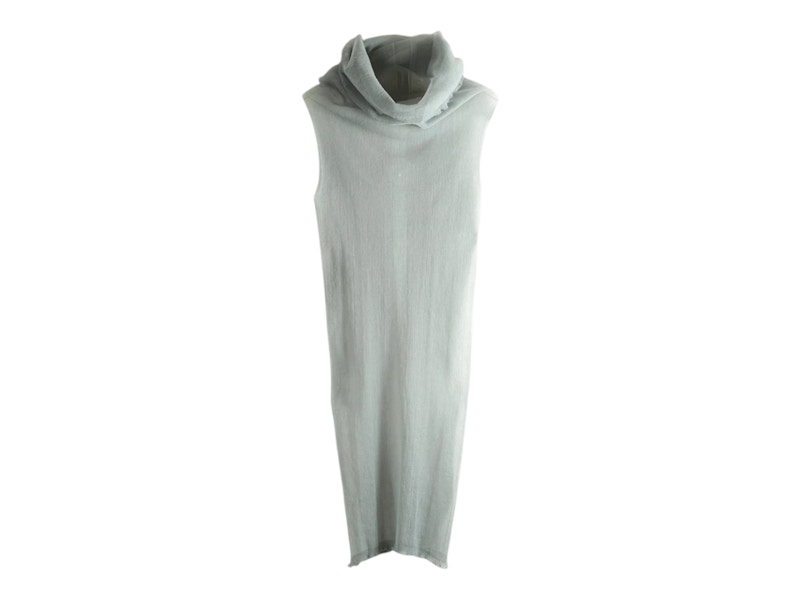 Rick Owens Women's In Maglia Transparent Tube Top Pearl - SS26 - US