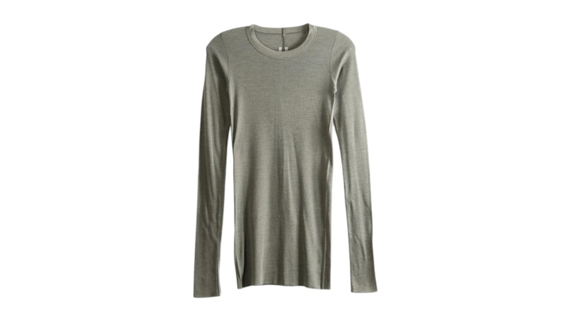Rick Owens Women's Rib LS Tee Dust