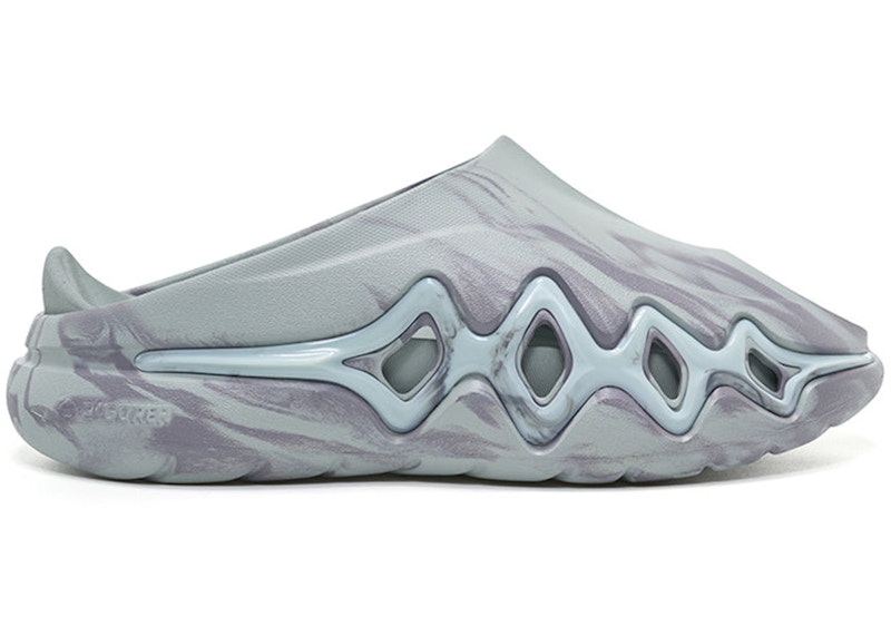 Pre-owned Rigorer Men's Shark 3 Slides Sneakers In Grey