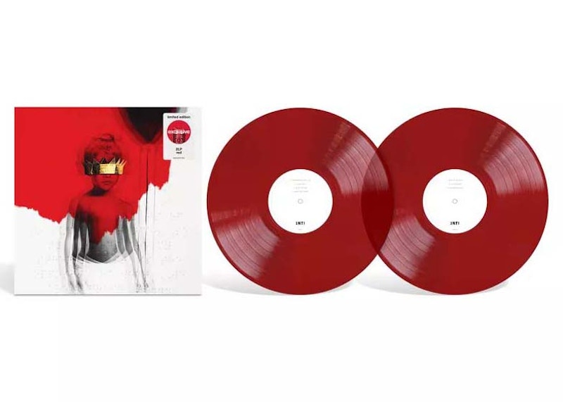 Rihanna Anti Target Exclusive 2XLP Vinyl Red - US