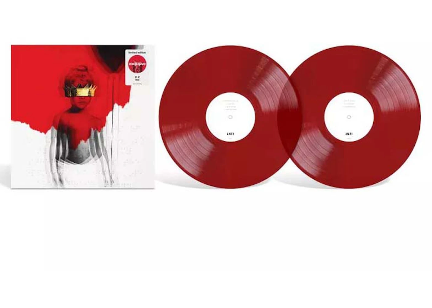 Rihanna Anti Target Exclusive 2XLP Vinyl Red - US