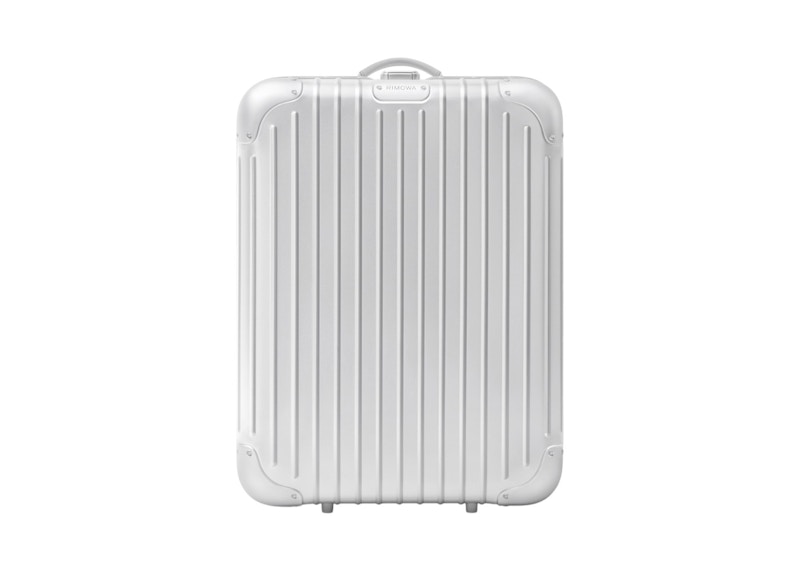 Pre-owned Rimowa Original Bag Aluminum Backpack In Silver