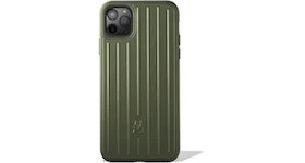 Rimowa Polycarbonate Cactus Green Groove Case for iPhone 11 Pro Max
