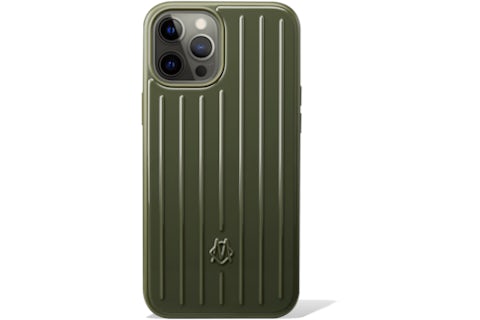Rimowa Polycarbonate Cactus Green Groove Case for iPhone 12 Pro Rimowa Polycarbonate Cactus Green Groove Case for iPhone 12 Pro