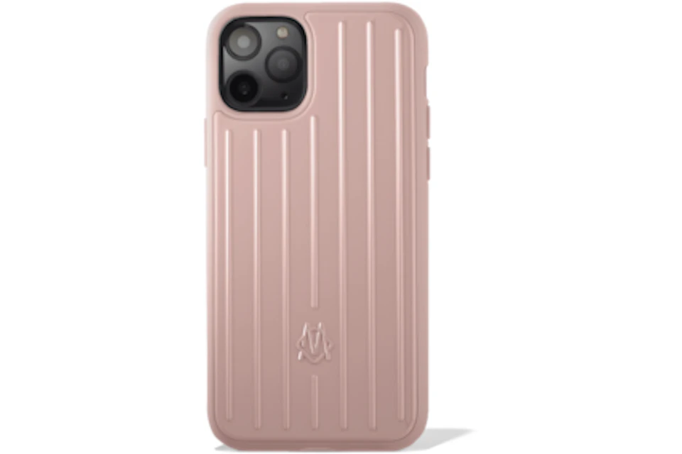 Rimowa Polycarbonate Desert Rose Pink Groove Case for iPhone 11 Pro