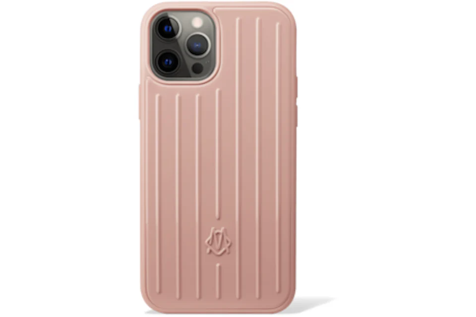 Rimowa Polycarbonate Desert Rose Pink Groove Case for iPhone 12 & 12 Pro