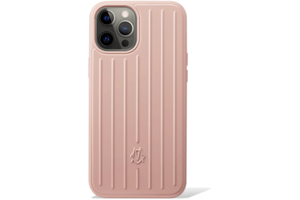 Rimowa Polycarbonate Desert Rose Pink Groove Case for iPhone 12 Pro Max