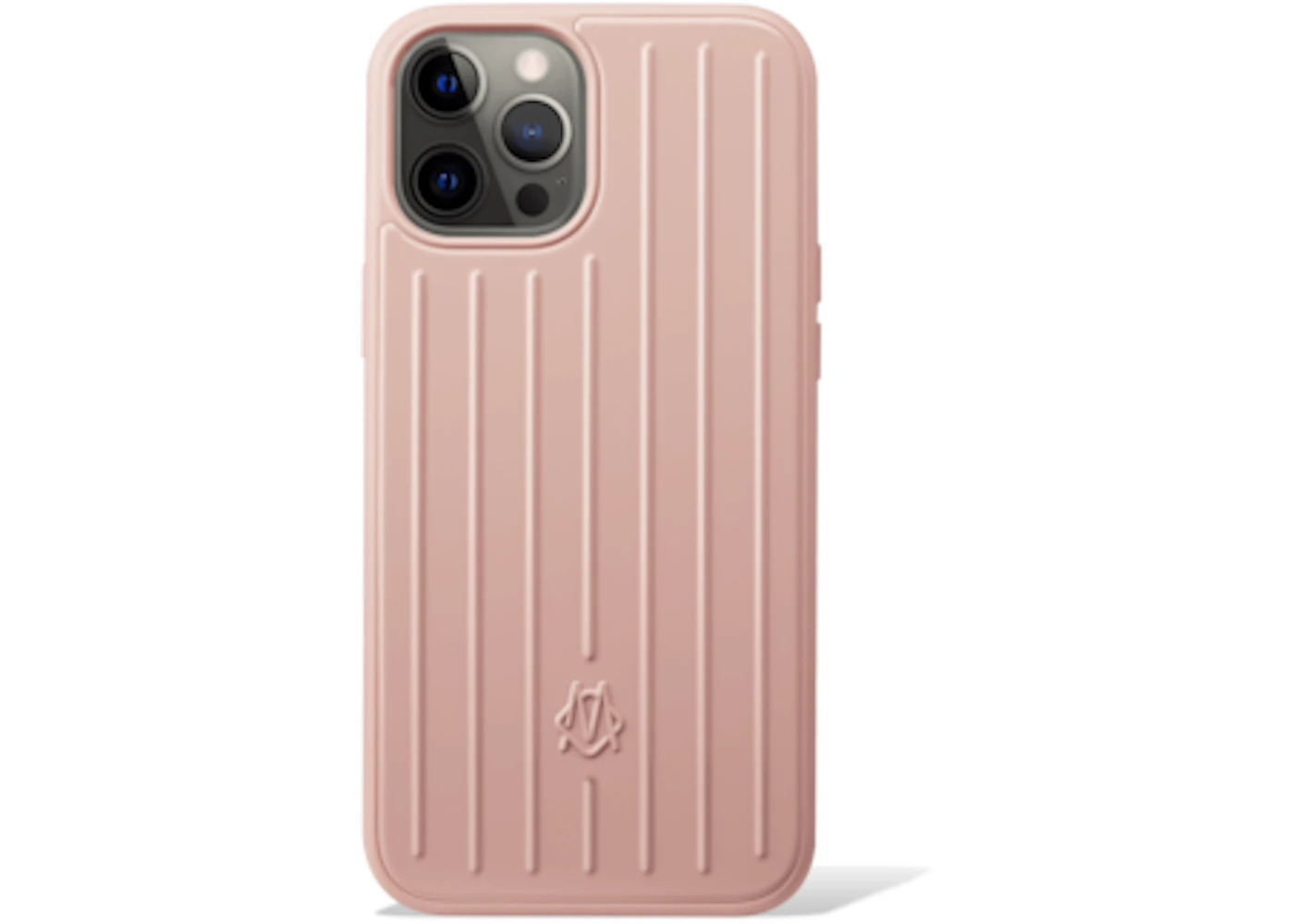 Rimowa Polycarbonate Desert Rose Pink Groove Case for iPhone 12