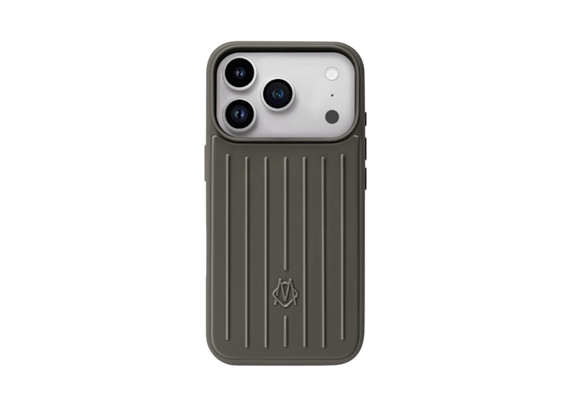RIMOWA iPhone 17 Pro MagSafe ケース スレートグレー Rimowa iPhone 17 Pro MagSafe-compatible Case Slate Grey in