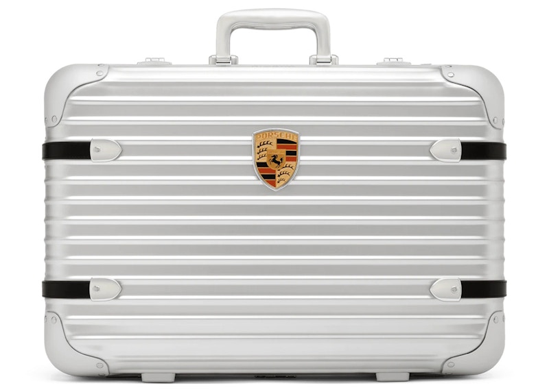 Dior x RIMOWA 4-Wheel Large Suitcase Aluminium Dior Oblique Silver