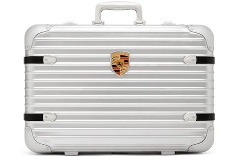 Rimowa x Porsche Hand-Carry Pepita Case (Limited Edition) Silver