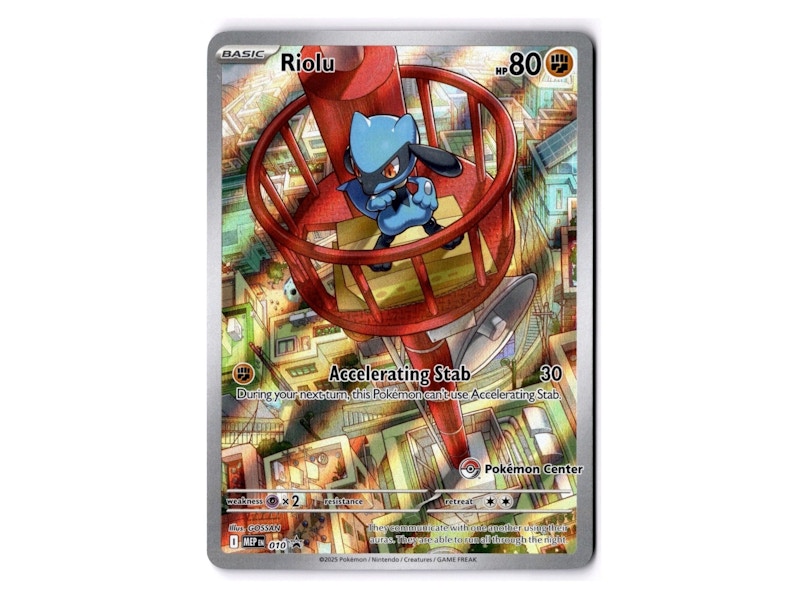 Riolu 2025 Pokmon Scarlet & Violet Mega Evolution Promos Stamped Promo 10  Ungraded - 2025 - US