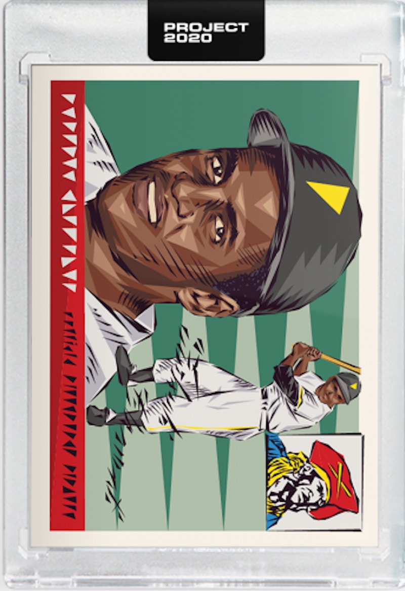 Roberto Clemente 1955 Topps Project 2020 Naturel  /1819 #19