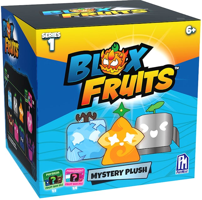 BLOX FRUITS 4 Mystery Plush Series 1 with Physical or Permanent