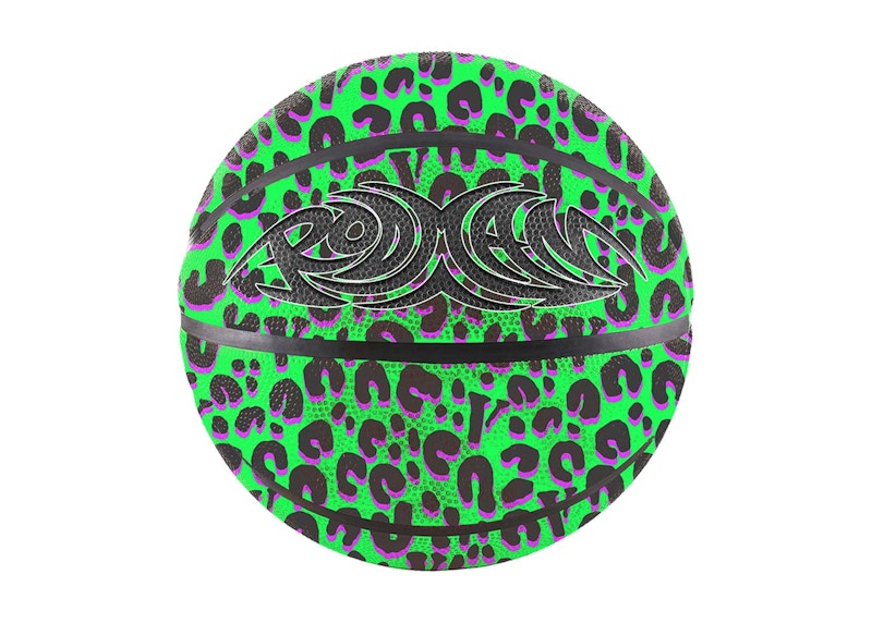 Vlone x Dennis Rodman Basketball Green Cheetah - Thumbnail 2