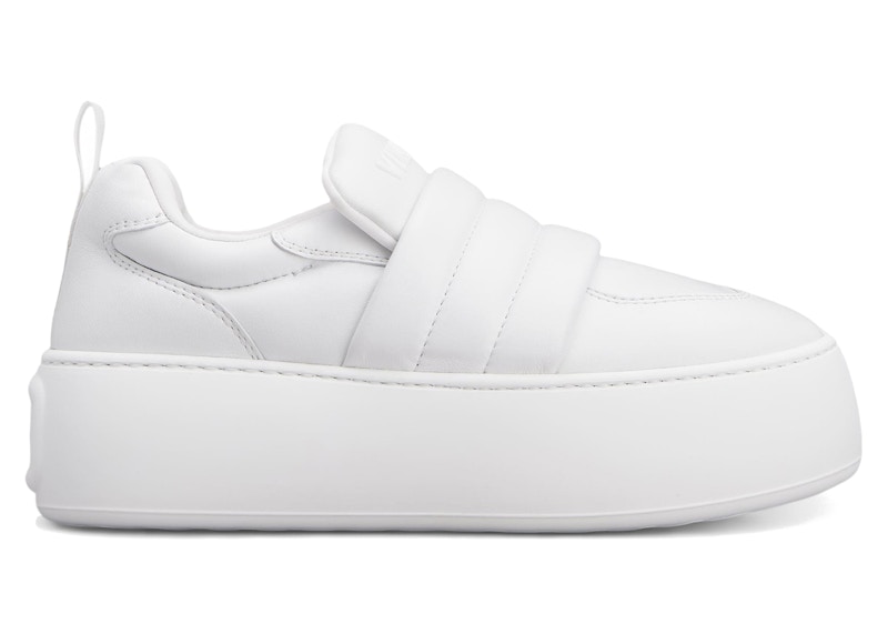 Pre-owned Roger Vivier Viv' Up (women's) Sneakers In White