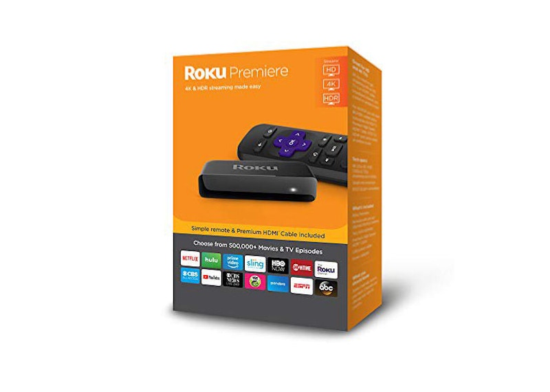 Roku Premiere 4K Streaming Media Player 3920R Black US
