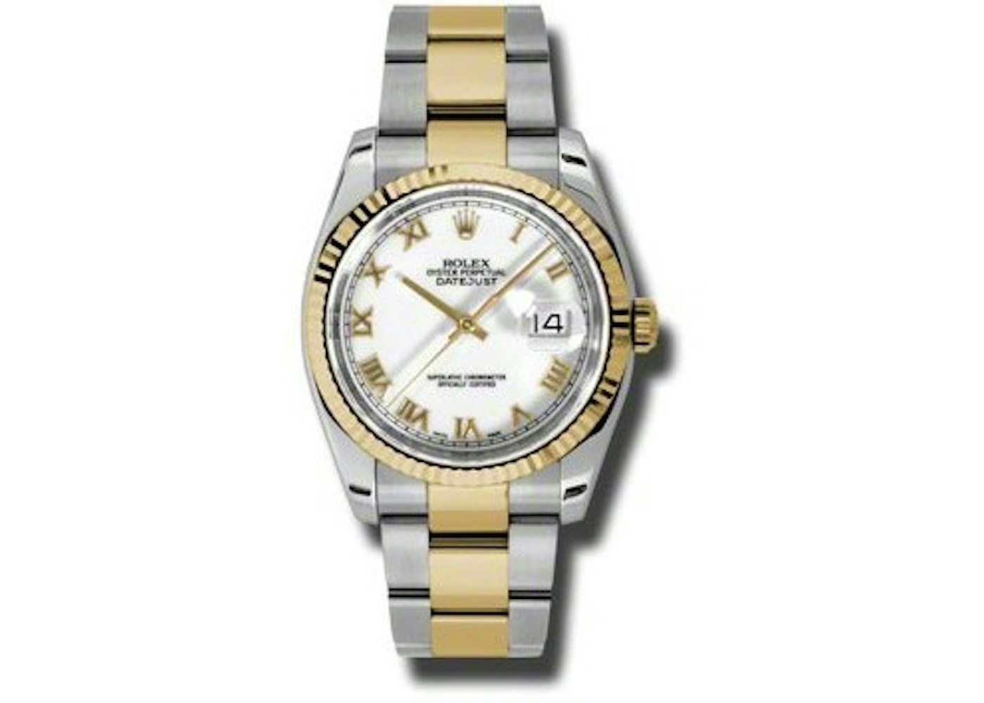 Rolex DateJust 116233 - 36mm in Steel/Yellow Gold