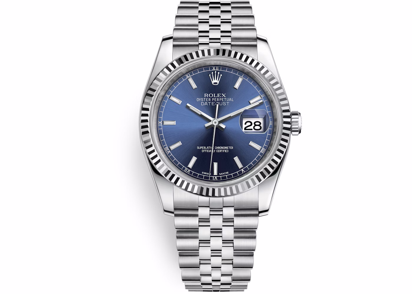 Rolex DateJust 116234 - 36mm in Steel/White Gold
