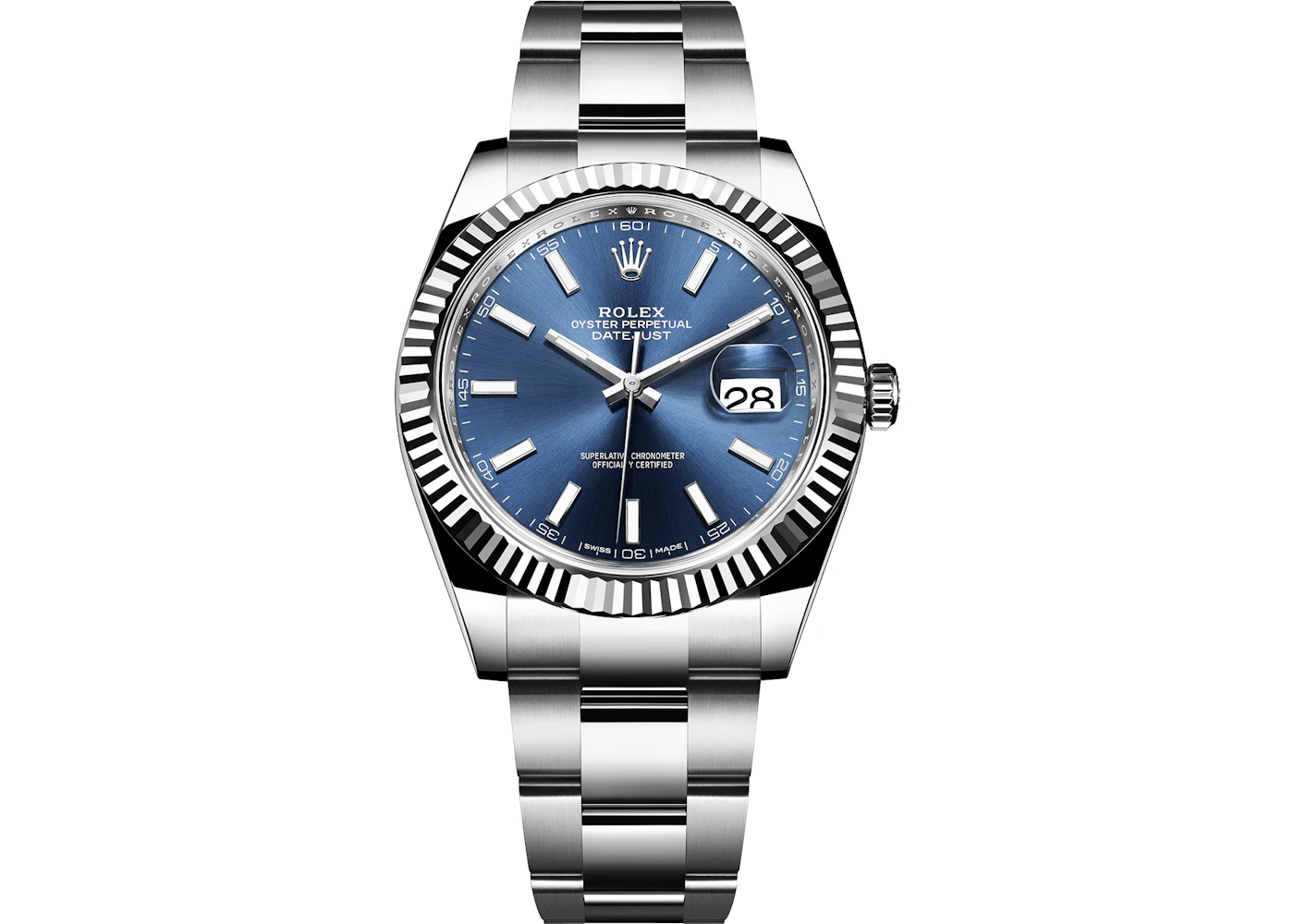 Rolex DateJust 126334 - 41mm in Steel/White Gold