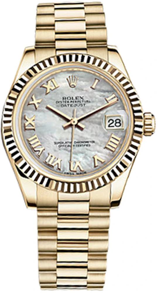 Rolex DateJust 178278 31mm in Yellow Gold - GB