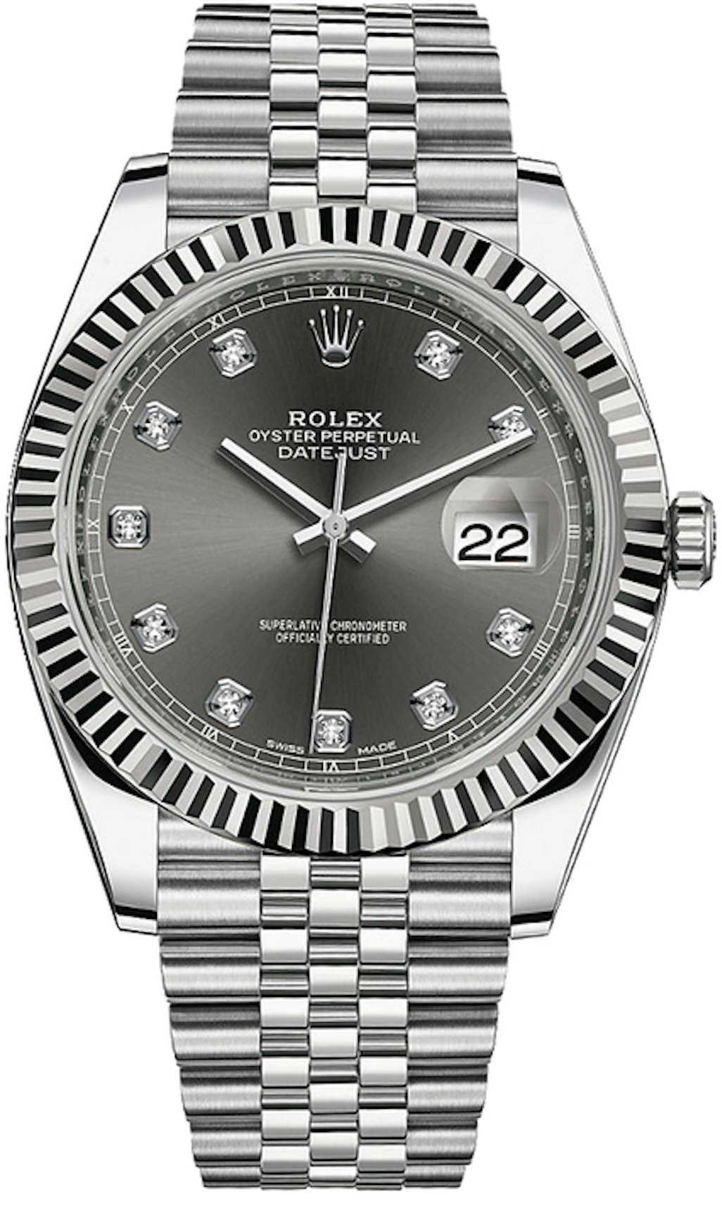 mosaik protest tjære Rolex DateJust 126334 - 41mm in Stainless Steel - US