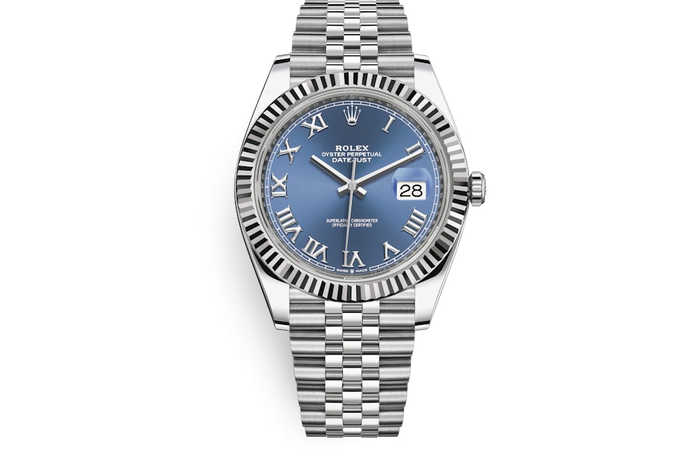Rolex DateJust 126334 41mm in White Gold Steel US